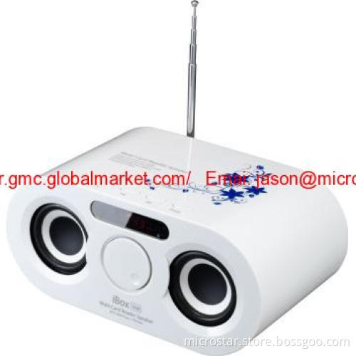 FM Radio Mini Speaker, Portable Speaker ADP-026FM